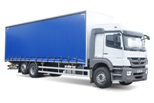 Car Hire Solihull - 26 Tonne Curtain Side Truck - Truck hire Solihull