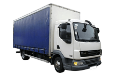 Car Hire Solihull - 7.5 Tonne Curtain Side Truck - Truck hire Solihull